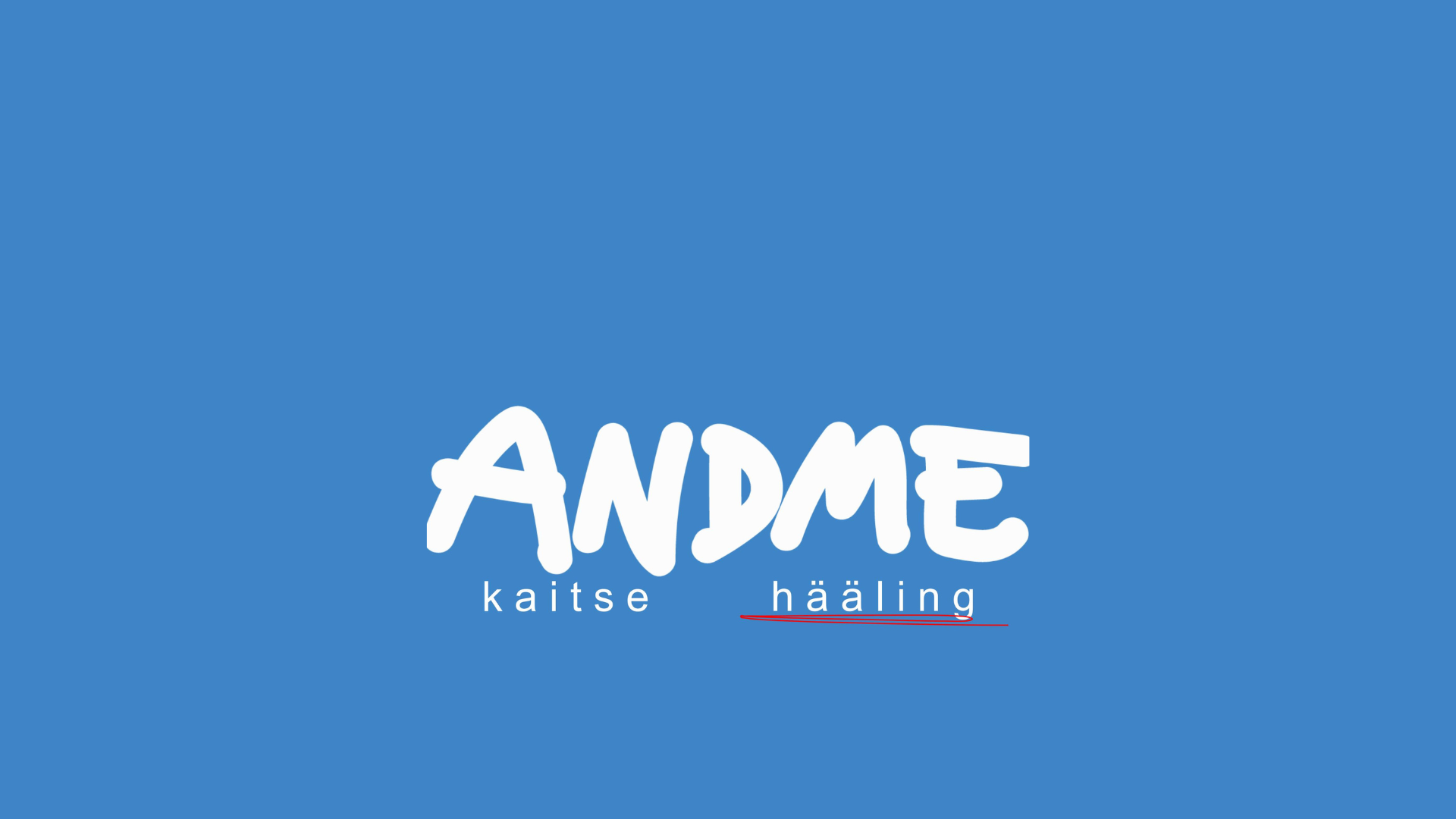 Sinisel taustal andmehääling podcast valge kiri