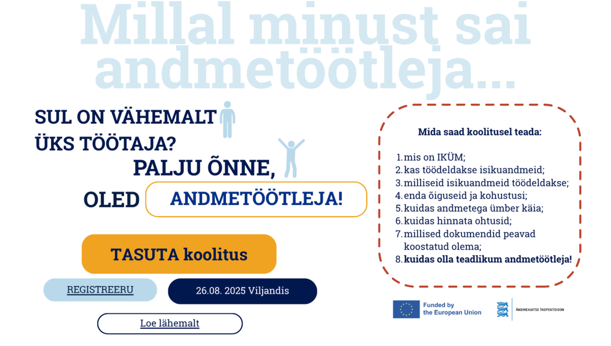 Viljandi koolituse reklaam